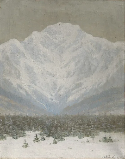 Nándor Katona, The High Tatras in Winter
