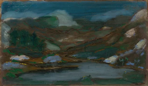 Nándor Katona, Mountain Landscape
