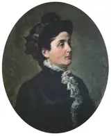 Theodor Aman, Portrait of Mrs. Fălcoianu