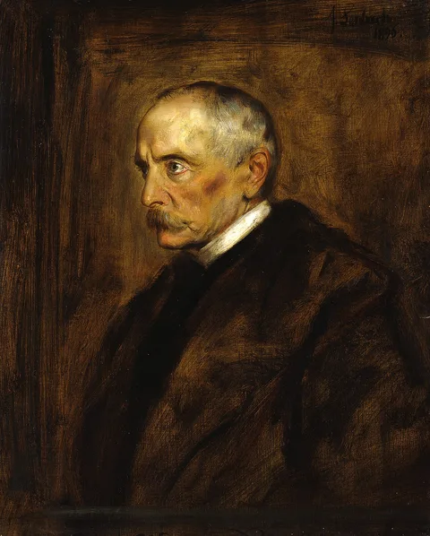 Franz von Lenbach, The Chancellor Prince Chlodwig von Hohenlohe Schillingfürst