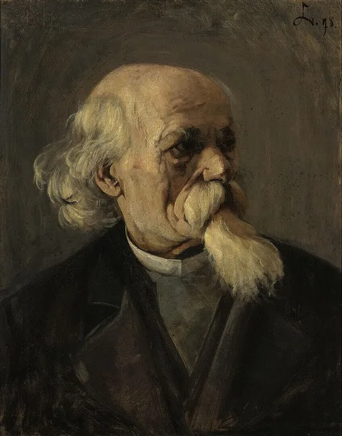 Franz von Lenbach, Portrait of a Man