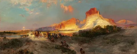 Thomas Moran, Green River Cliffs, Wyoming