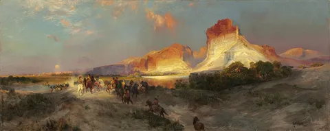 Thomas Moran, Green River Cliffs, Wyoming