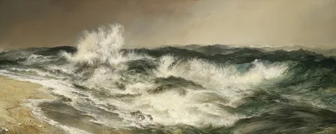 Thomas Moran, The Much Resounding Sea