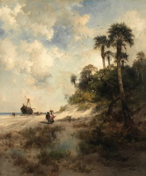 Thomas Moran, Fort George Island, Florida
