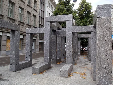 Max Bill, Pavillon-Skulptur