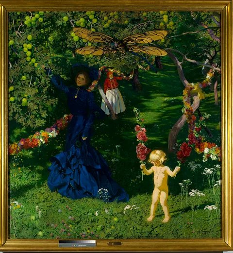 Józef Mehoffer, Strange garden