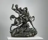 Antoine-Louis Barye, Theseus Fighting the Centaur Bianor