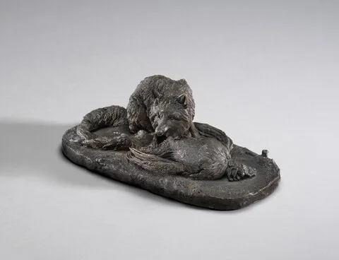 Pierre-Jules Mêne, A Fox Holding a Dead Rooster