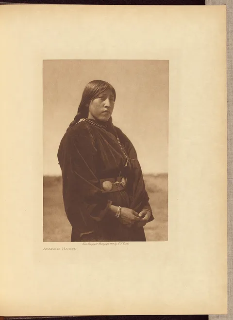 Edward S. Curtis, Arapaho Maiden