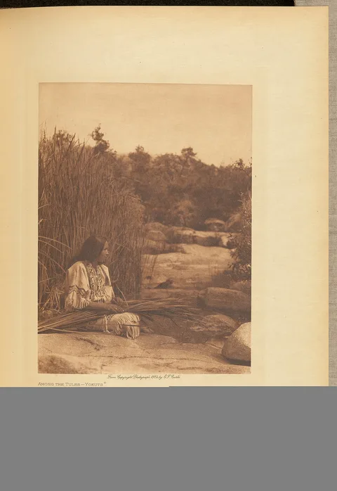 Edward S. Curtis, Among the Tules - Yokuts