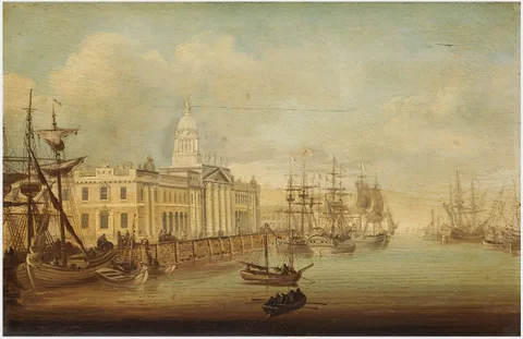 William Sadler II, A View of the Custom House