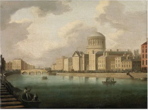 William Sadler II, A View of the Four Courts, Dublin