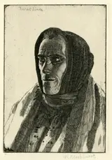 Gerald Brockhurst, A Connemara Peasant
