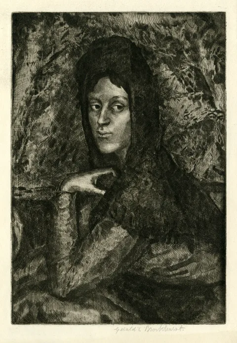 Gerald Brockhurst, By the Bidassoa