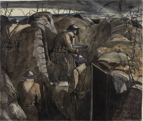 John Nash, An Advanced Post, Night