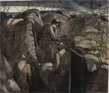 John Nash, An Advanced Post, Night