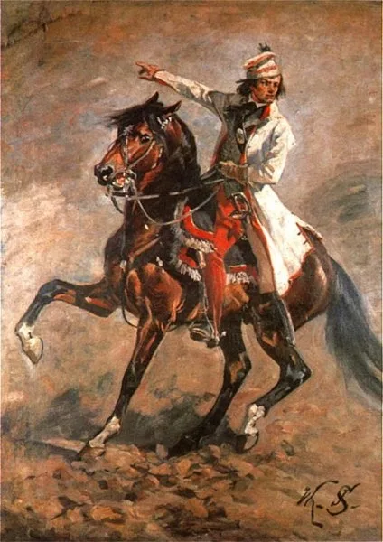 Jan Styka, Kościuszko on horseback
