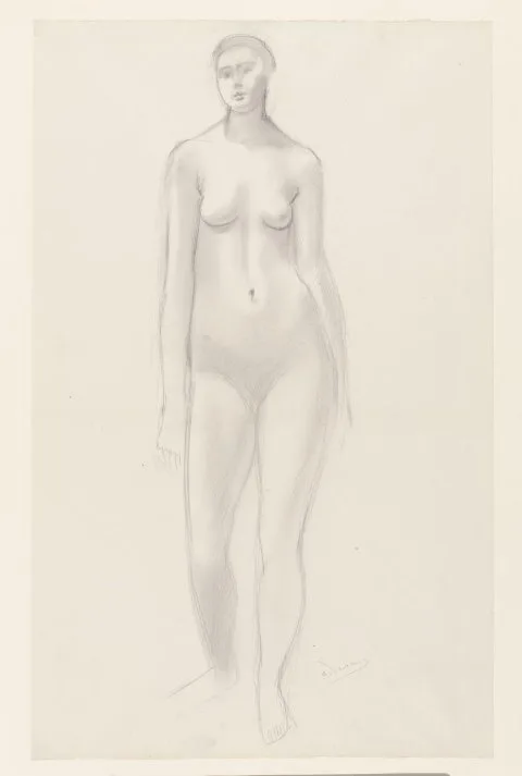 André Derain, Staande naakte vrouw