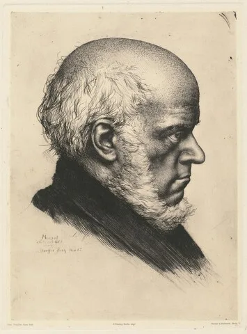 Karl Stauffer-Bern, Adolph Menzel
