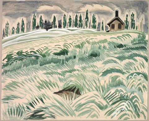 Charles E. Burchfield, Hillside