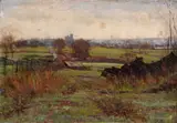 Claude Hayes, Finchley Road Fields, Hampstead