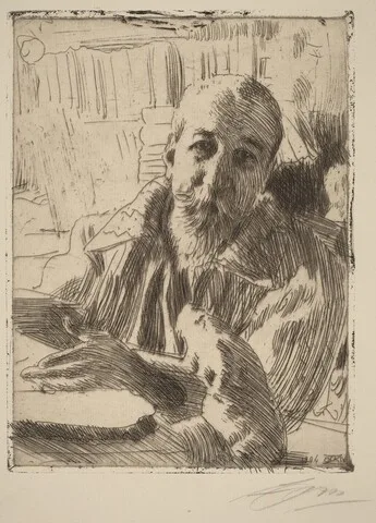 Anders Zorn, Anatole France
