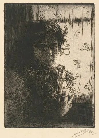 Anders Zorn, An Irish Girl or Annie