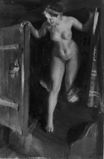Anders Zorn, Nude Girl in Doorway