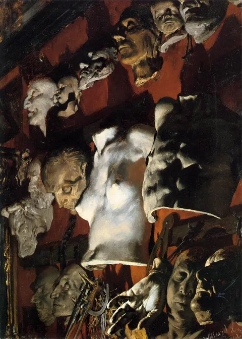 Adolph von Menzel, Studio Wall