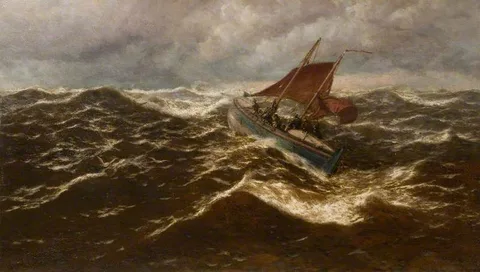 Thomas Rose Miles, Away to the Goodwin Sands (Dover Lifeboat)