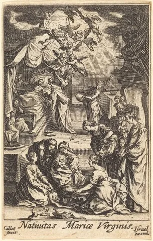 Jacques Callot, The Birth of the Virgin