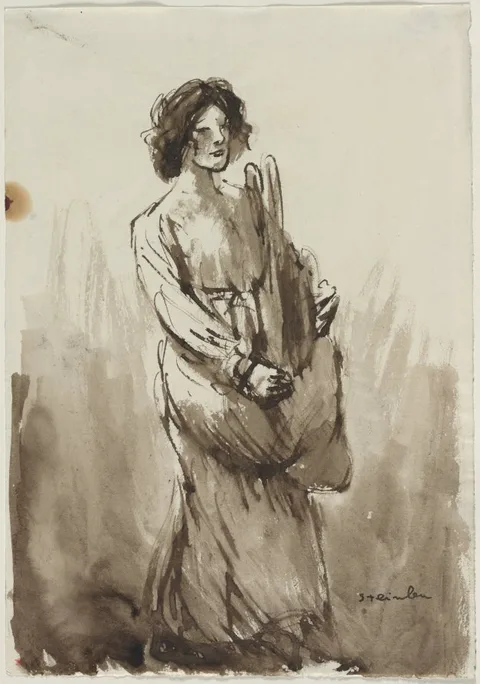 Théophile Steinlen, The Bread Carrier