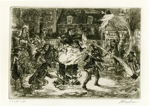 John Sloan, Bonfire