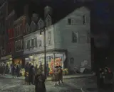 John Sloan, Bleecker Street, Saturday Night