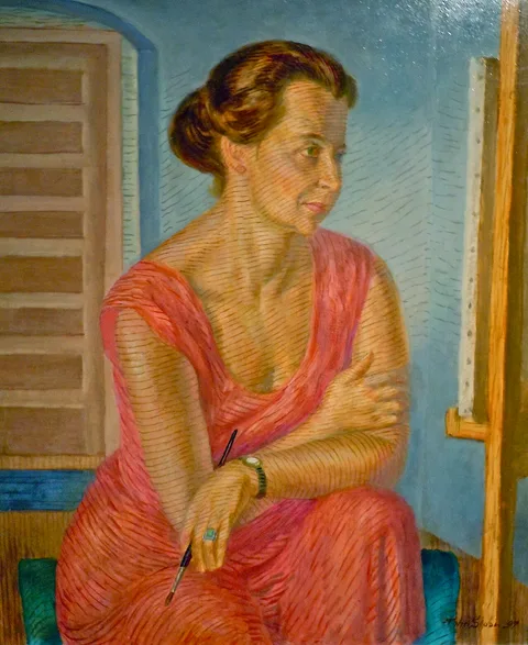 John Sloan, Porträt der Helen Parr Sloan
