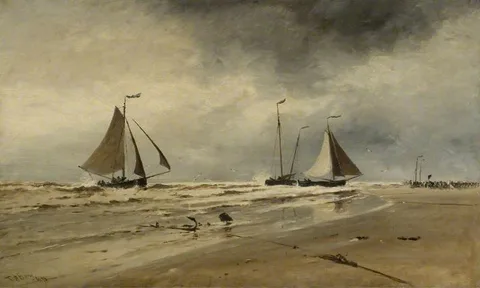 Thomas Bush Hardy, Schevening, the Netherlands