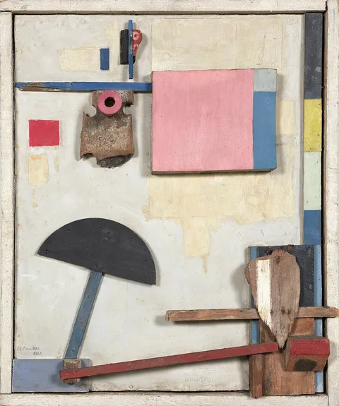 Kurt Schwitters, Merzbild Kijkduin
