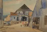 Władysław Skoczylas, Rynek w Kazimierzu nad Wisłą