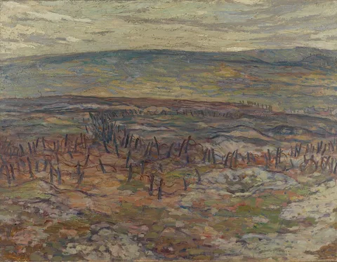 A. Y. Jackson, Lorette Ridge, 1918