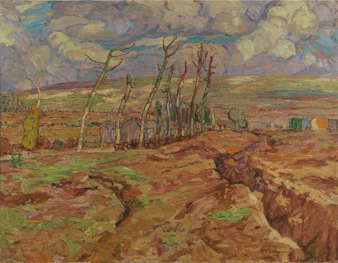 A. Y. Jackson, Vimy Ridge from Souchez Valley