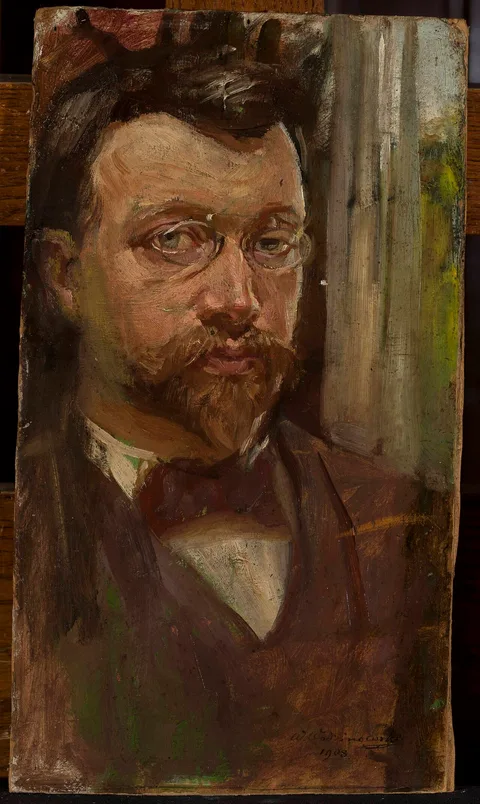 Wincenty Wodzinowski, Self-portrait