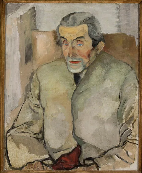 Leopold Gottlieb, Portrait of Józef Mickiewicz