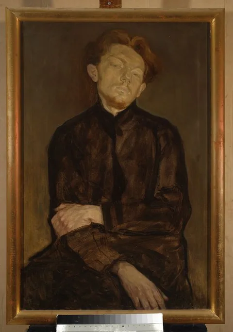 Leopold Gottlieb, Portrait of Wacław Borowski