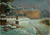 Jan Rubczak, Luxembourg Palace in Snow