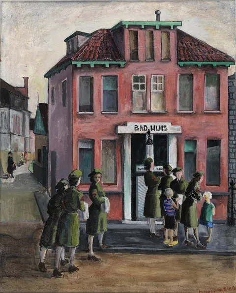 Molly Lamb Bobak, The Bath House, Apeldoorn Holland