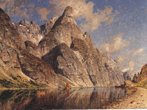 Adelsteen Normann, The "Trollfjord" in Lofoten & Vesterĺlen