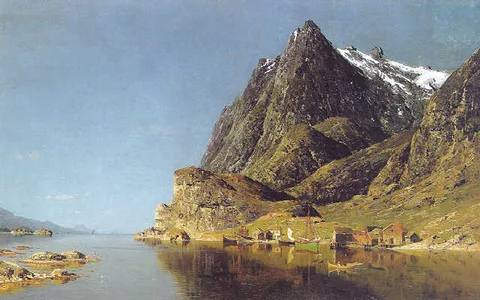 Adelsteen Normann, View of a Fjord