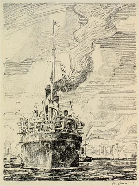Arthur Lismer, The Transport, Halifax, N.S.