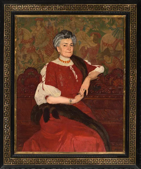 Edward Okuń, Portrait of Mrs Herse.